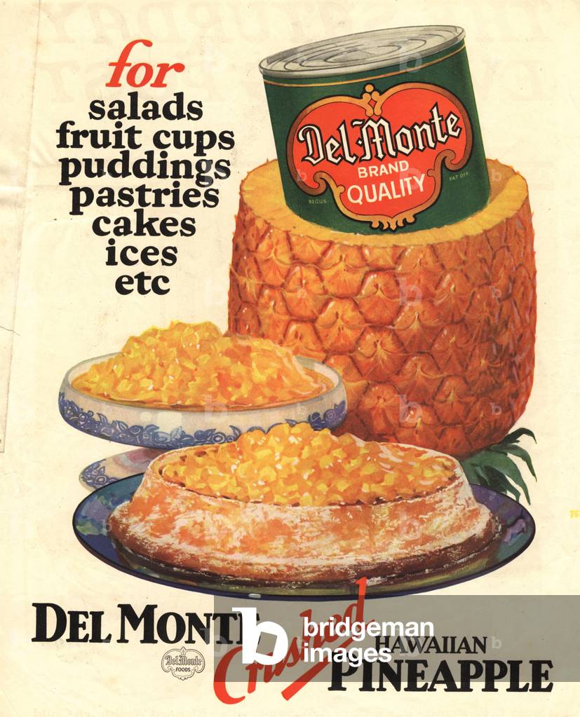 Del Monte Magazine, advert, USA, 1940s