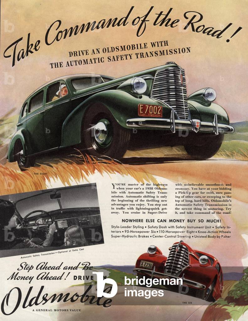 Oldsmobile, 1930s (print)