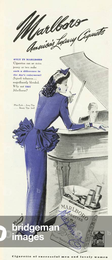 Cigarette Marlboro, 1930s (print)