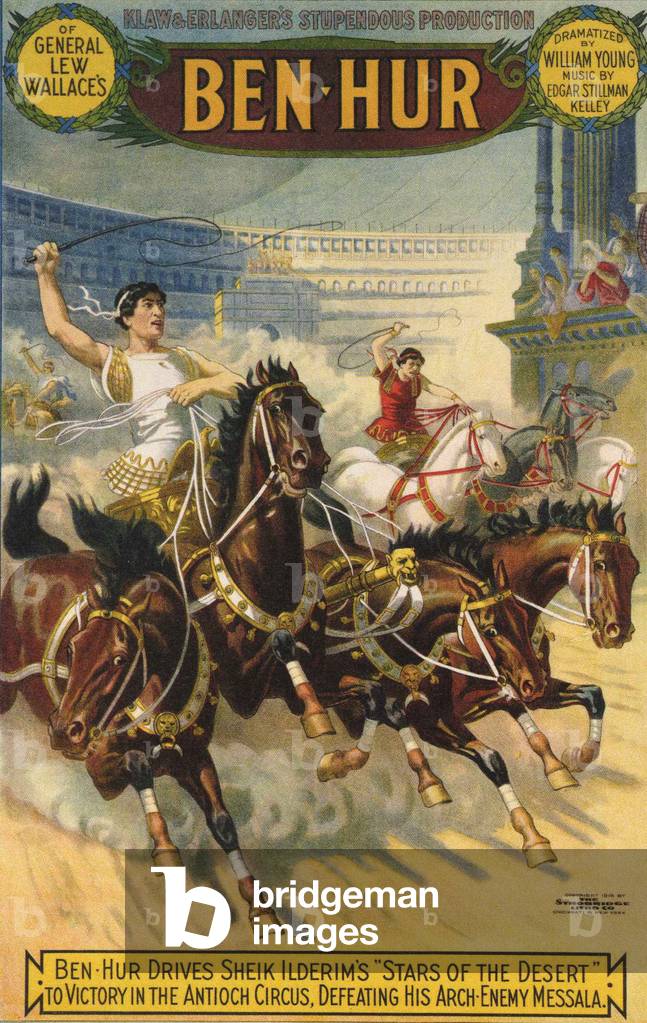 Ben-Hur Poster, USA, 1900s