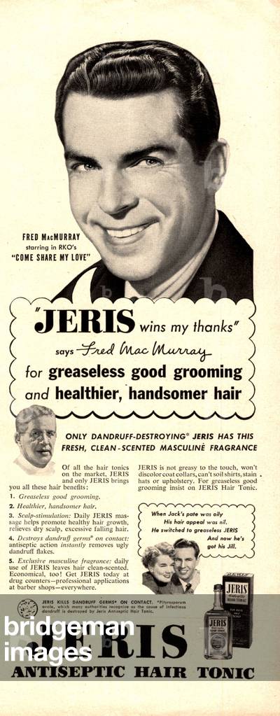 Jeris Magazine, advert, USA, 1950s