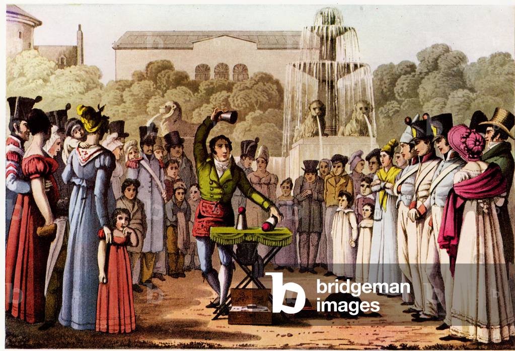 The Magician Magazine Plate, UK, 1840s & Pre