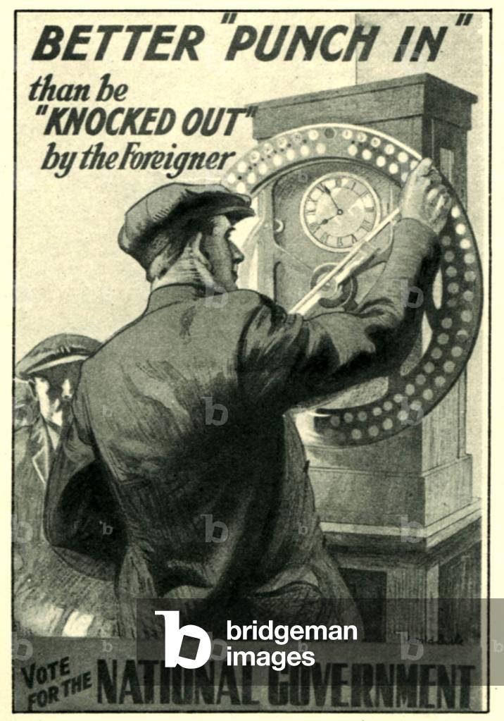 National Government Poster, UK, 1930s