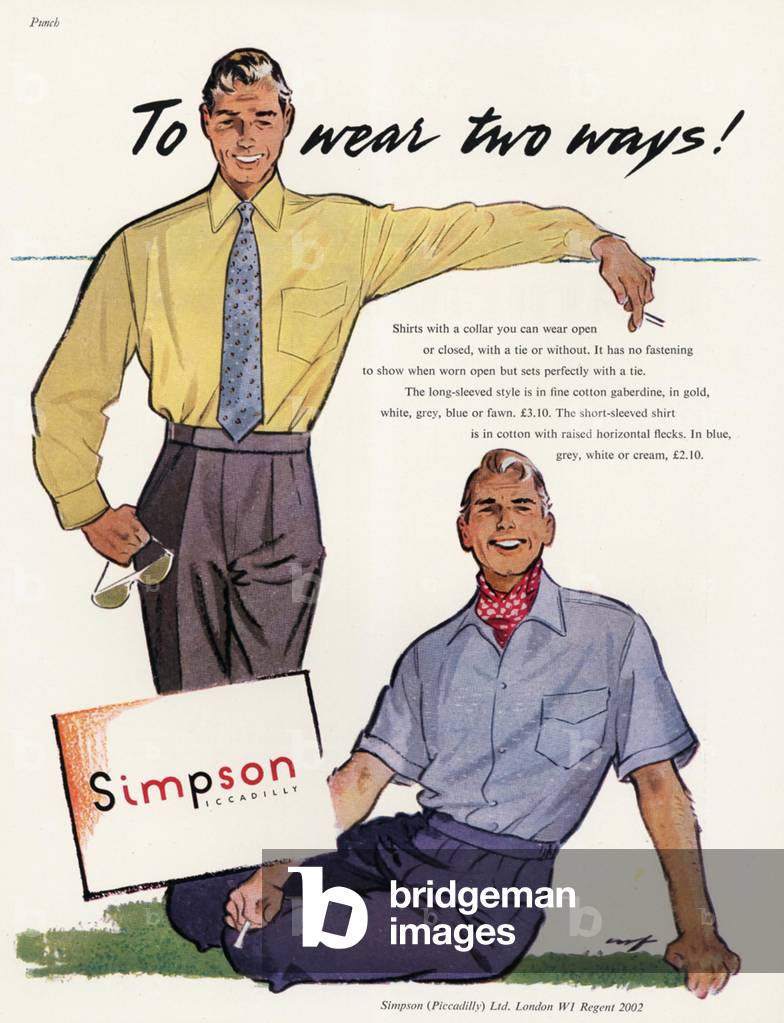 Simpson Magazine, advert, UK, 1940s