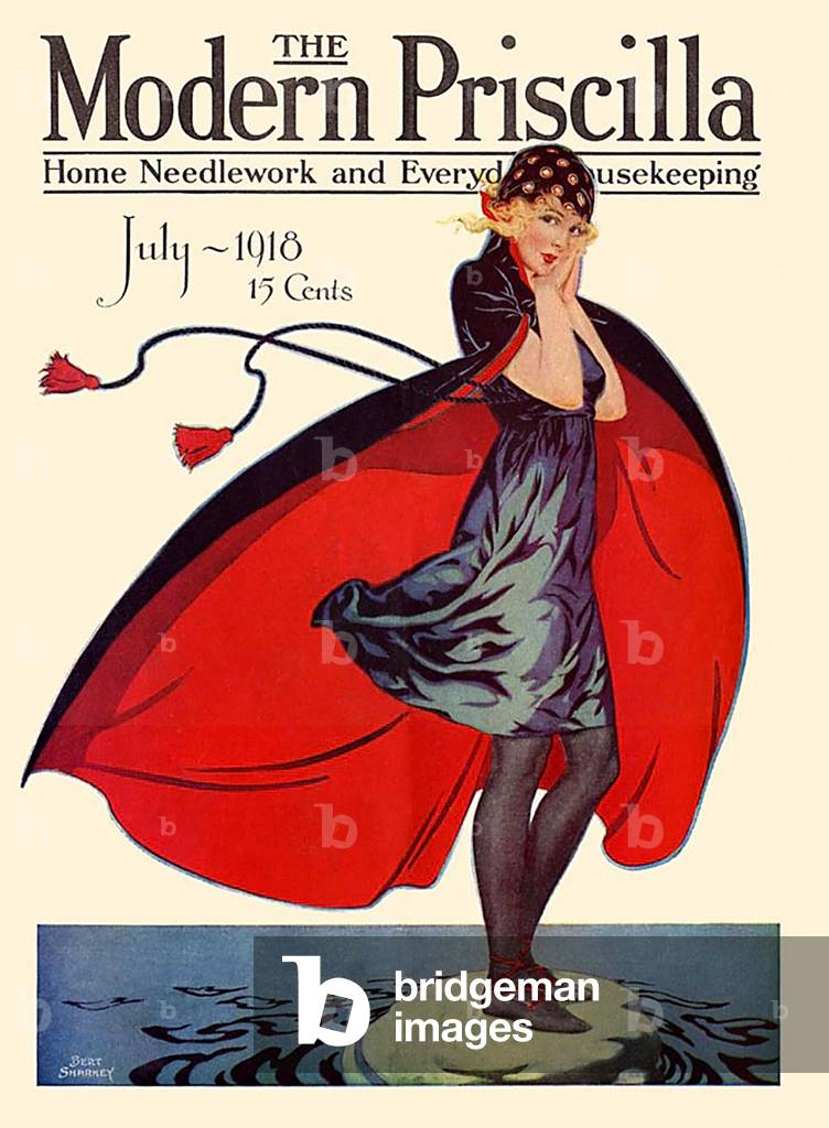 The Modern Priscilla Magazine Cover, USA, 1910s