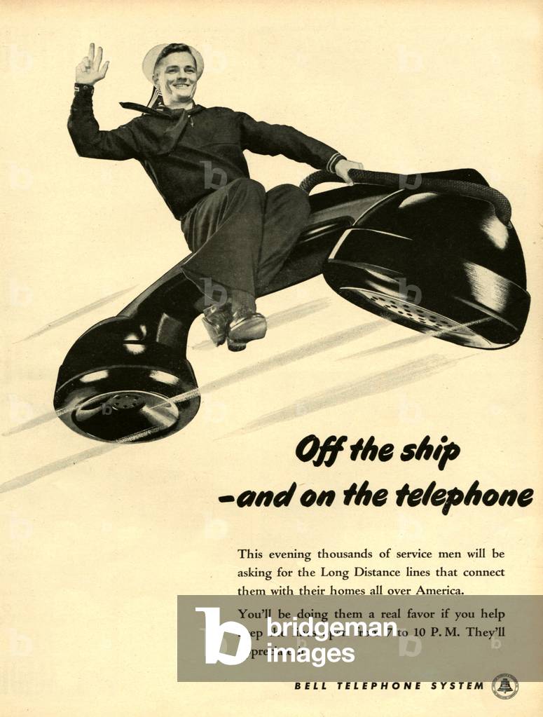 Bell Magazine Advert, USA, 1940s