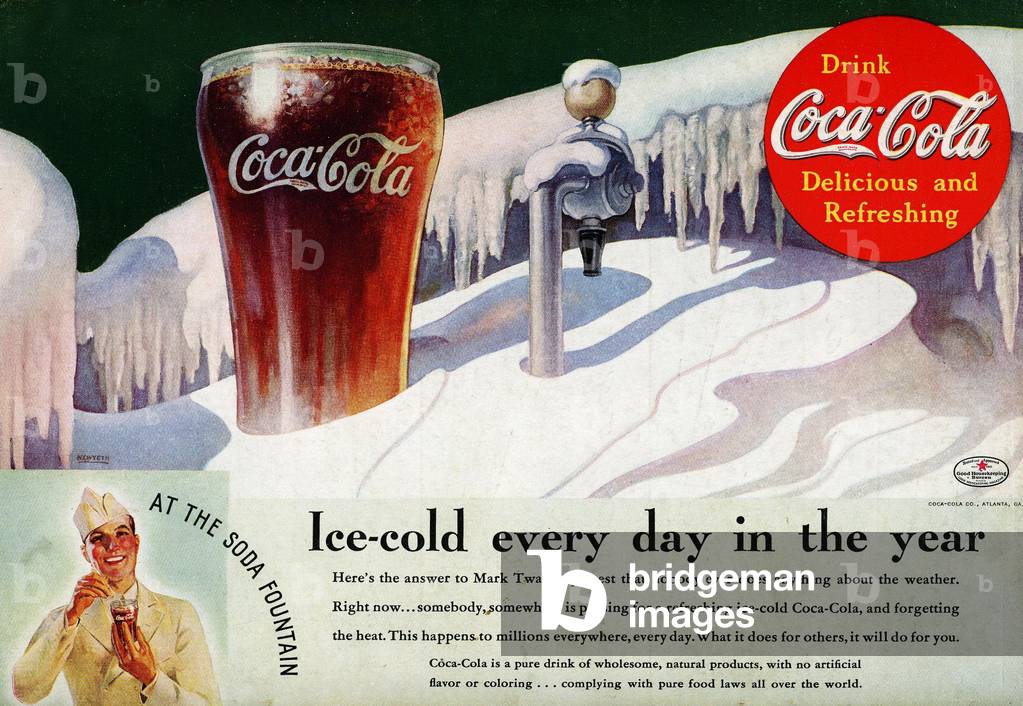 Coca-Cola Magazine Advert, USA, 1940s