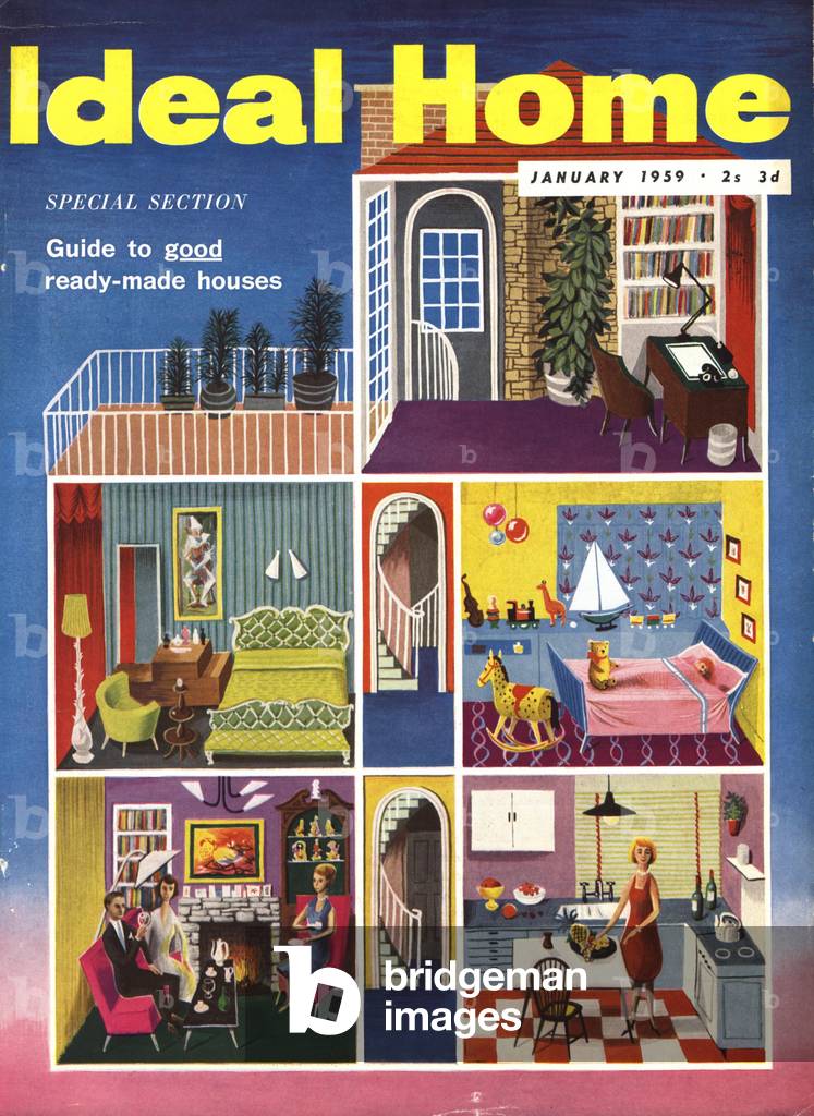 Ideal Home, 1950s (print)