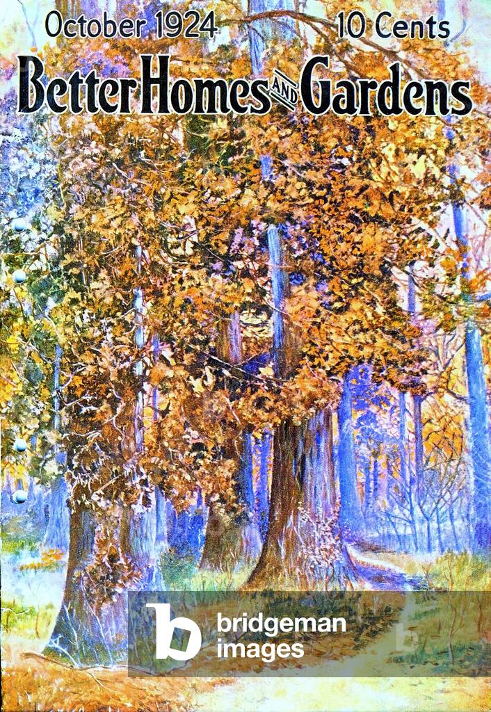 Better Homes and Gardens Magazine Cover, USA, 1920s