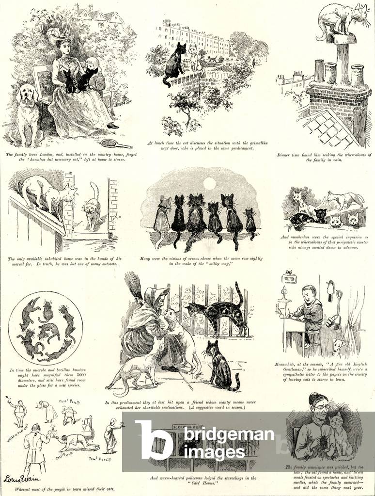 NLI, Magazine Plate, UK, 1890s