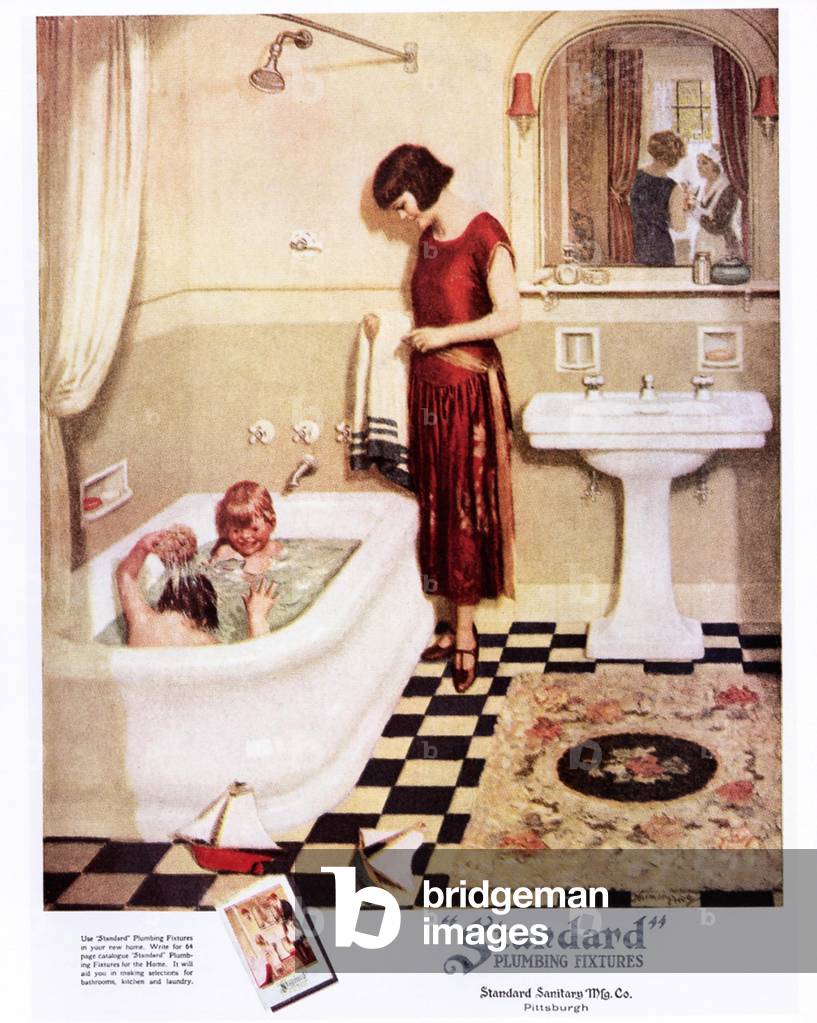 Ideal Standard Magazine, advert, USA, 1920s