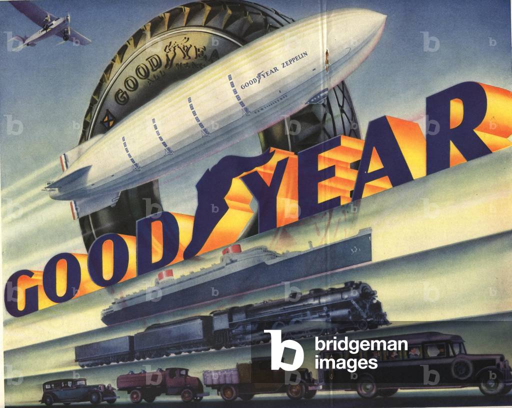 Goodyear Magazine, advert, USA, 1930s
