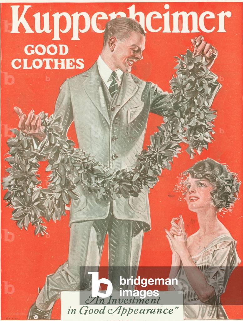 Kuppenheimer Magazine, advert, USA, 1920s
