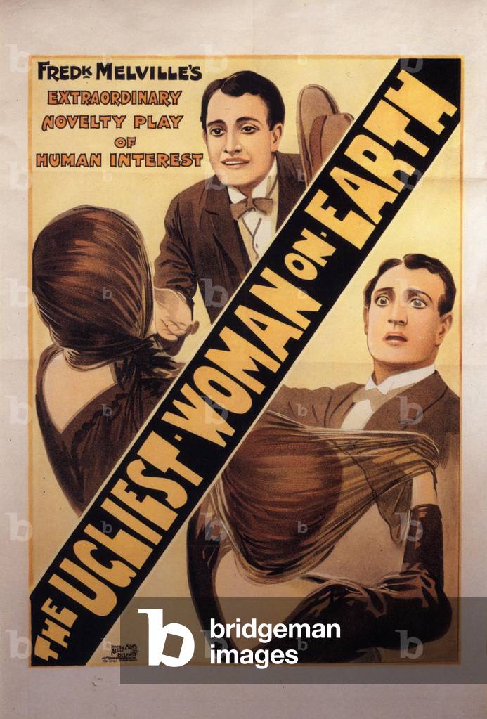 Ugliest Woman on Earth Poster, UK, 1930s