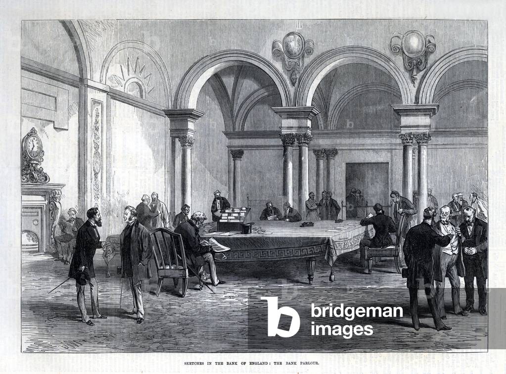 The Bank of England NLI Magazine Plate, UK, 1870s