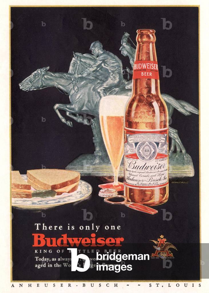 Budweiser, 1930s (print)