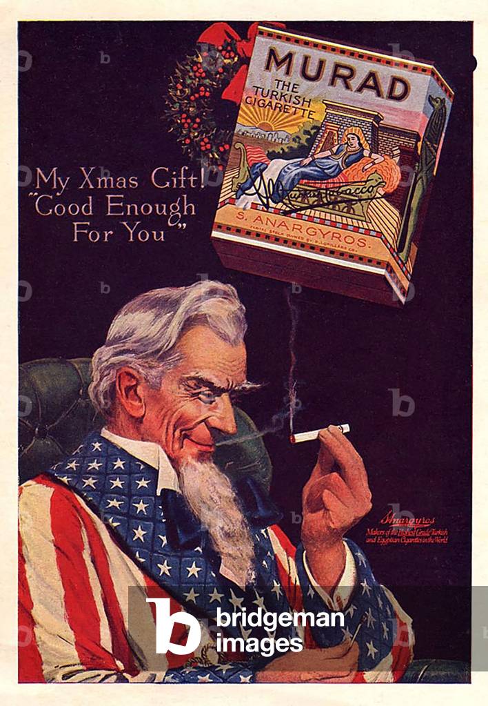 Murad Magazine Advert, USA, 1910s