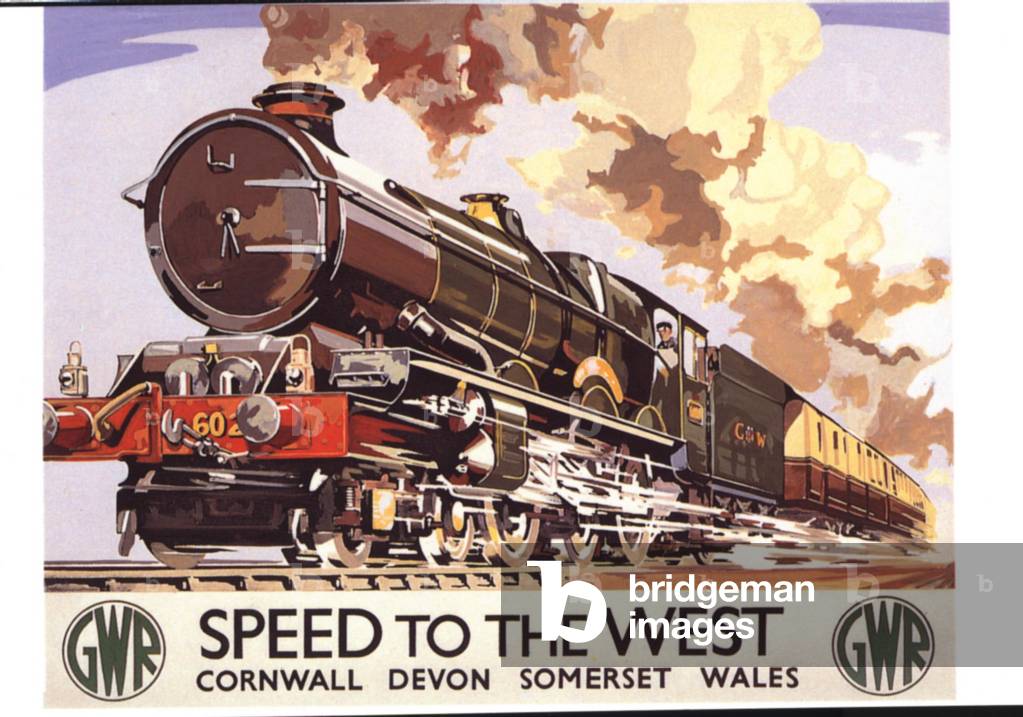holidays great western railways trains rail, 1930s (print)