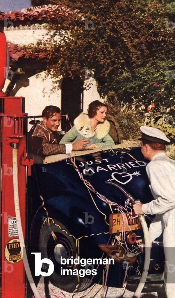 Ethyl Magazine, advert (detail), USA, 1930s