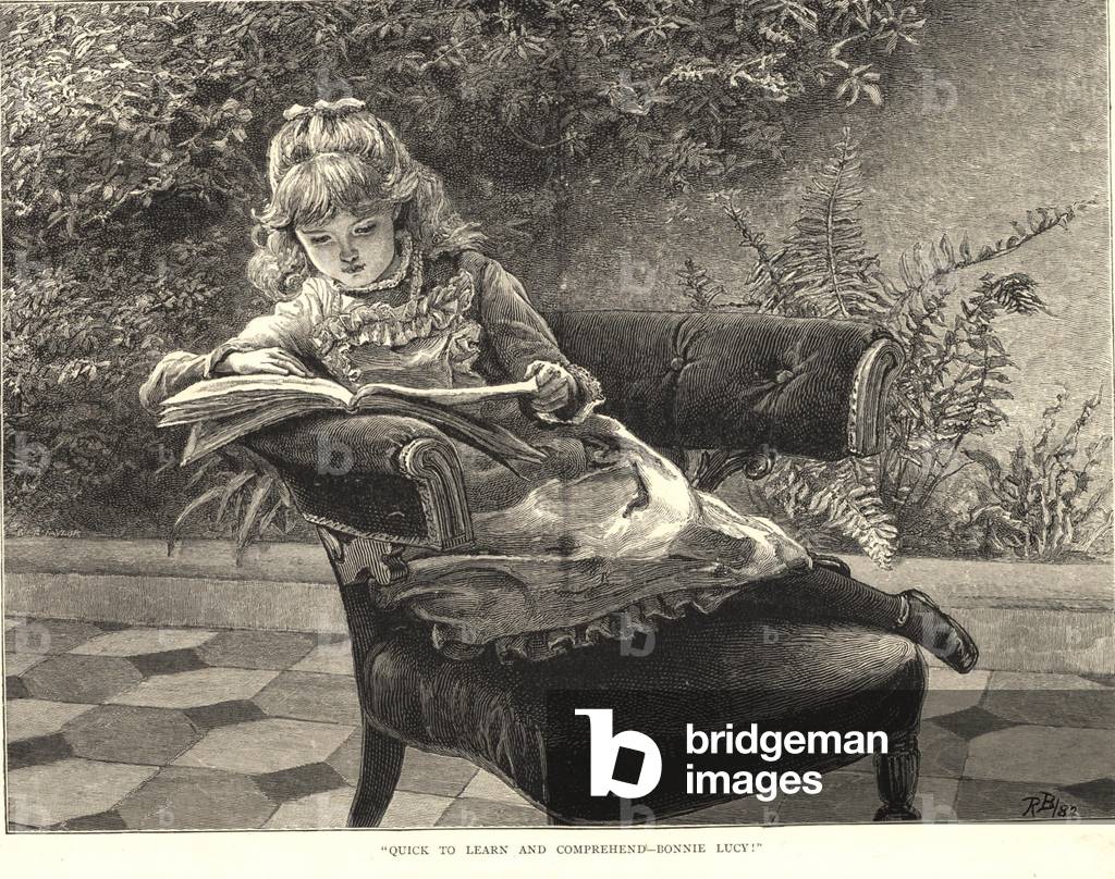 Reading Books Book Plate, UK, 1890s