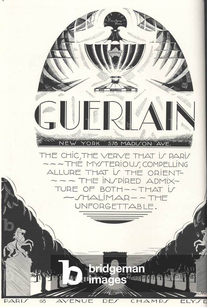 Guerlain Magazine, advert, USA, 1920s
