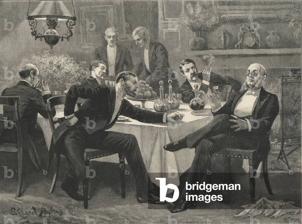 Gentleman's Club NLI, Magazine Plate, UK, 1880s