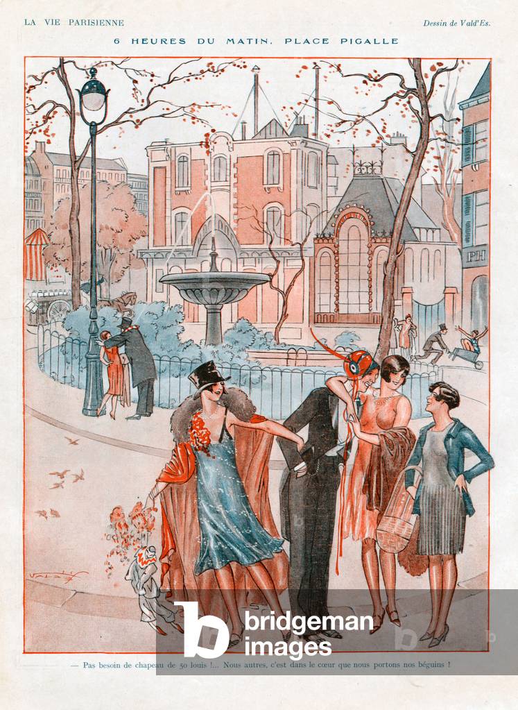 La Vie Parisienne, Magazine Plate, France, 1920s (print)