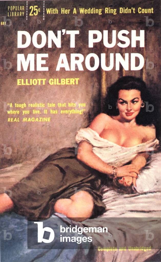 Don't Push Me Around by Elliott Gilbert 1950s (poster)