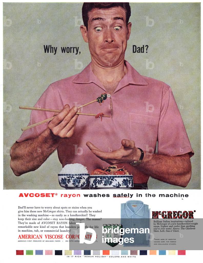 McGregor Magazine, advert, USA, 1950s