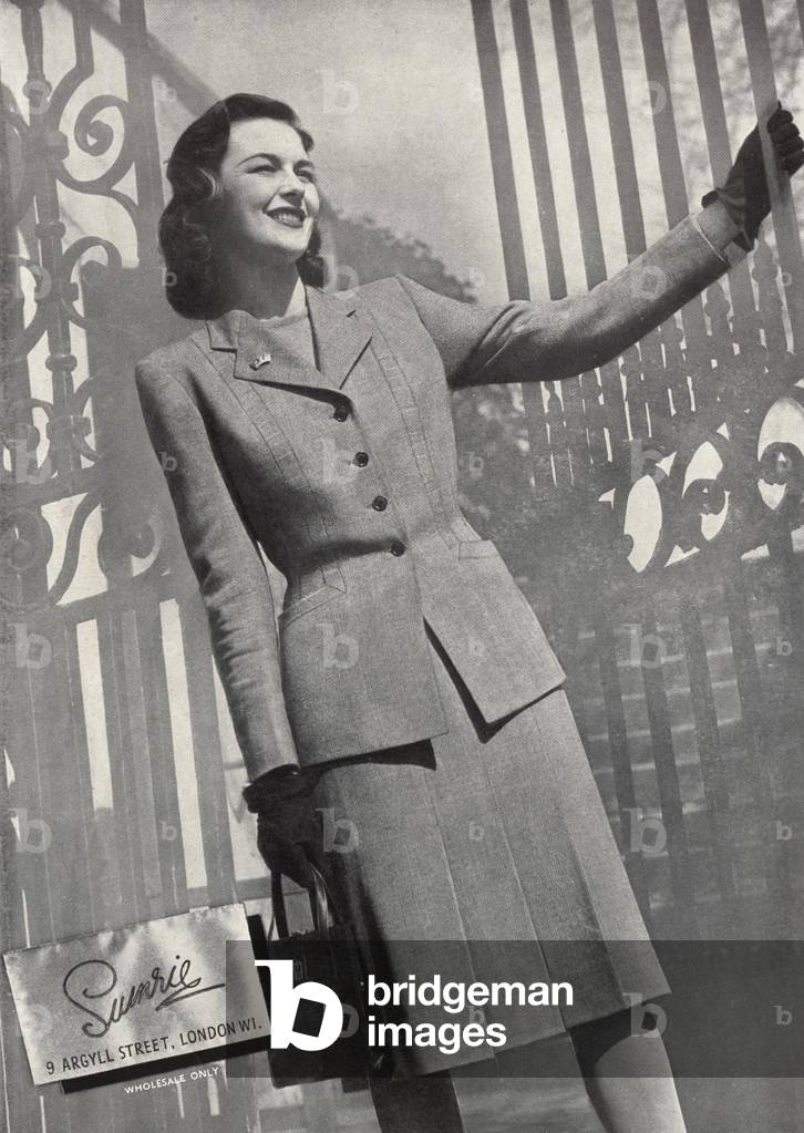 Sumrie Magazine, advert, UK, 1940s