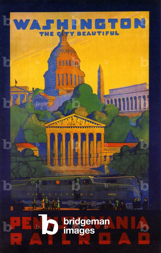 Pennsylvania Railroad Poster, 1930s (print)