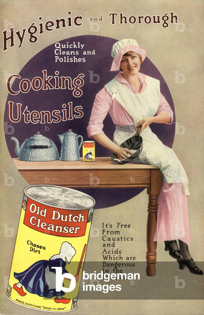 Old Dutch Magazine, advert, USA, 1920s