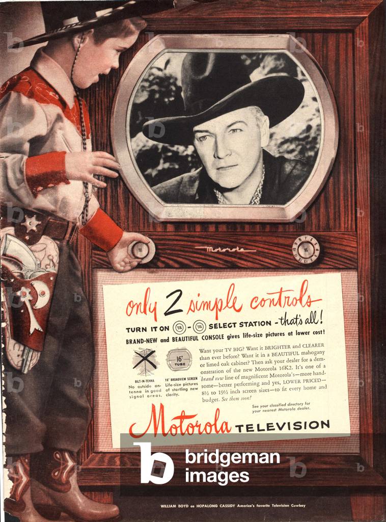 Motorola Magazine, advert, USA, 1940s