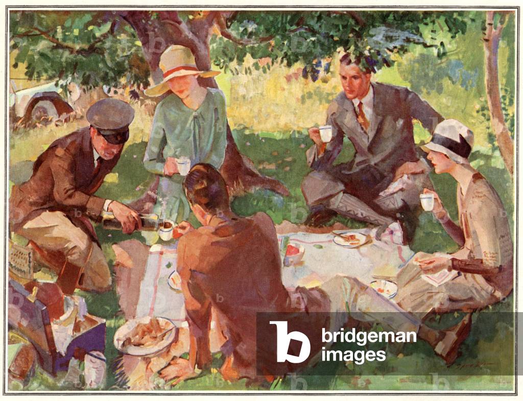 Maxwell House, 1928 (lithograph)