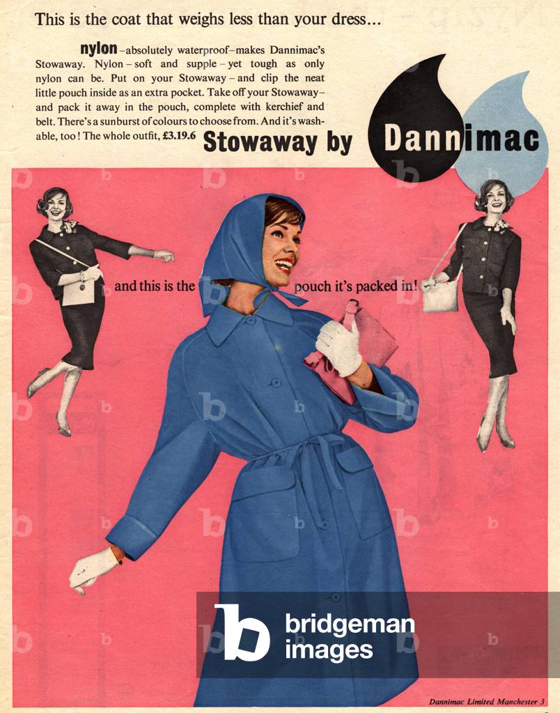 dannimac raincoats womens, 1950s (print)