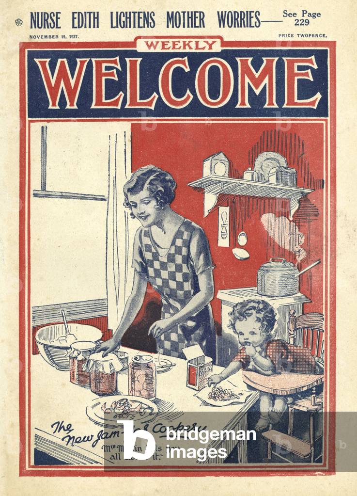 Weekly Welcome Magazine Cover, UK, 1920s