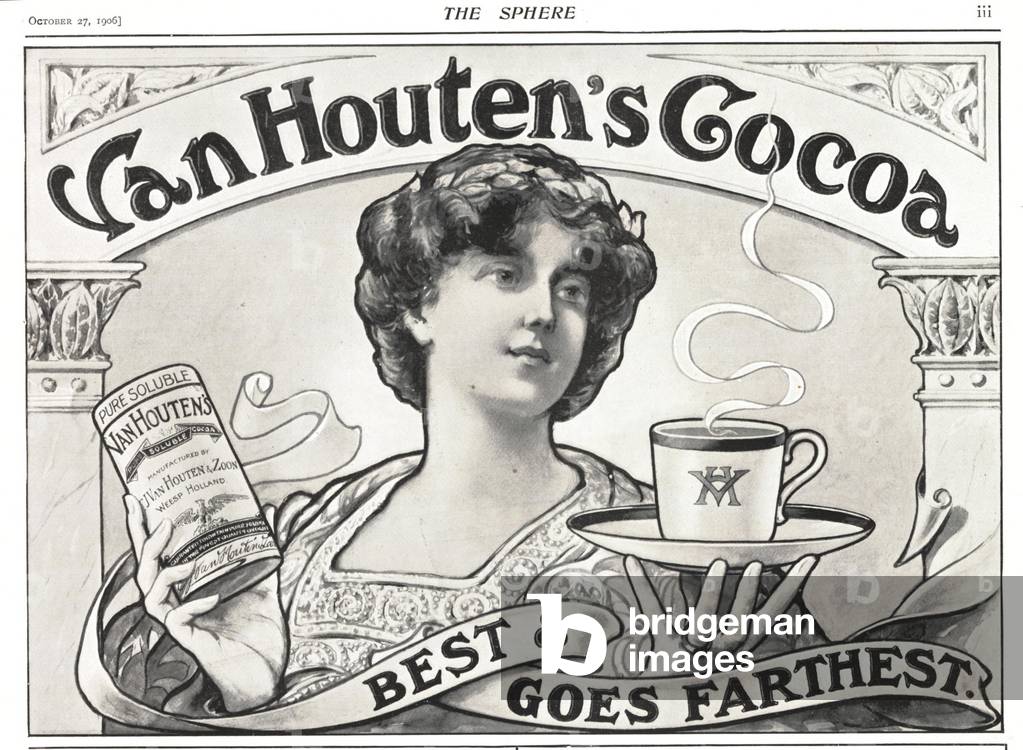 Van Houten's Magazine, advert, UK, 1900s