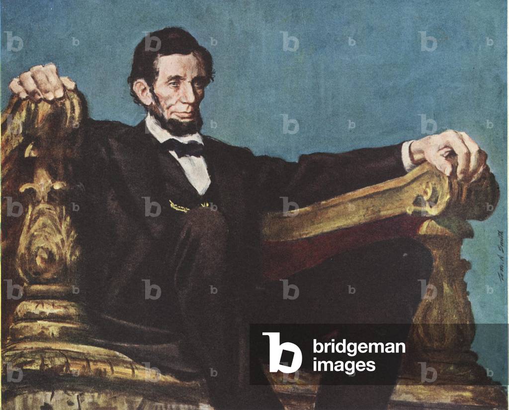 Abraham Lincoln Magazine Plate, USA, 1840s & Pre