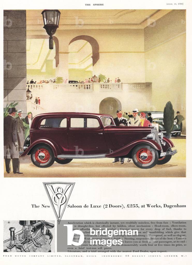 Ford Magazine, advert, UK, 1930s