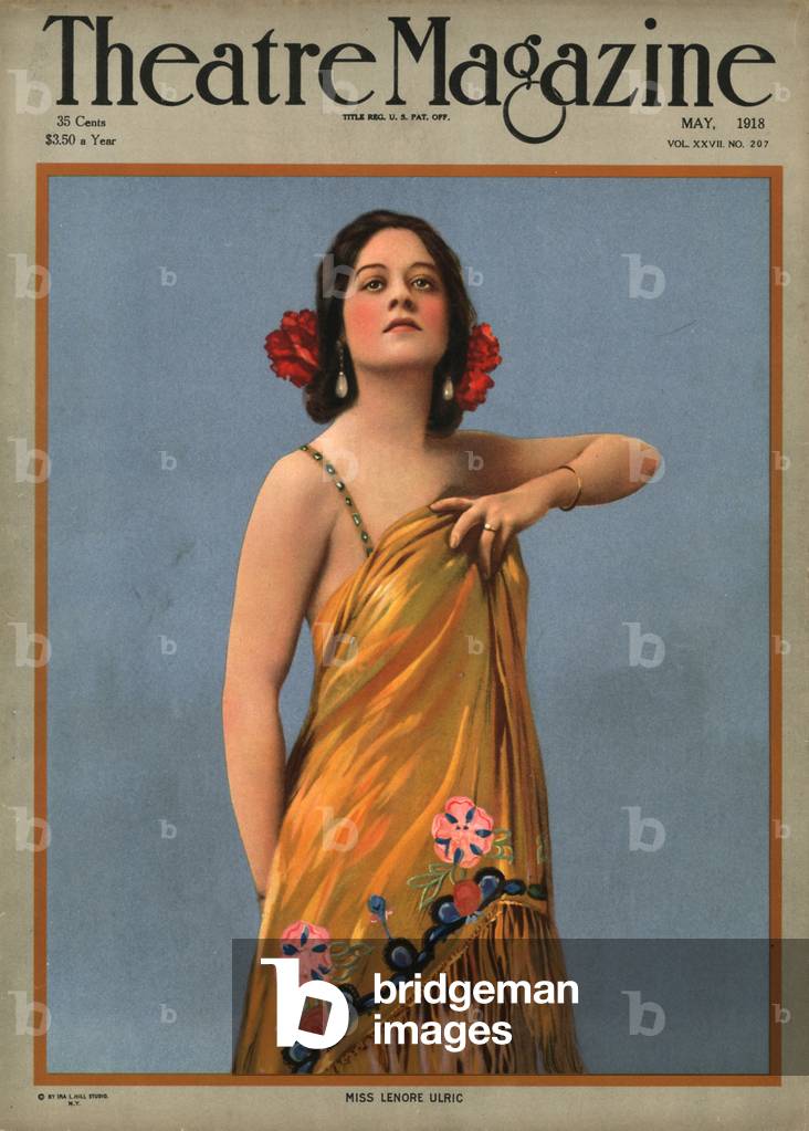 Theatre Magazine Magazine Cover, USA, 1910s