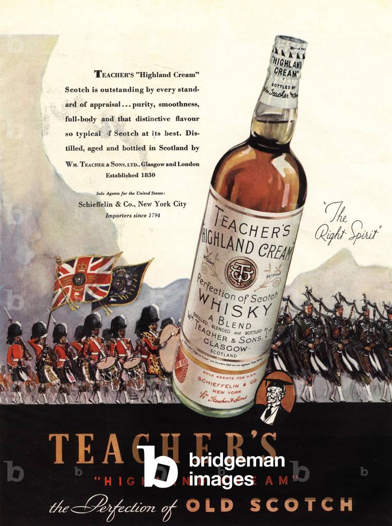 Teacher's, 1930s (print)