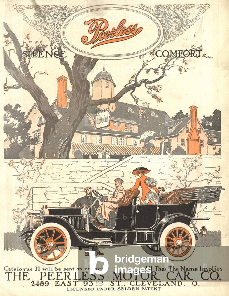 Peerless Motor Cars Magazine, advert, USA, 1910s