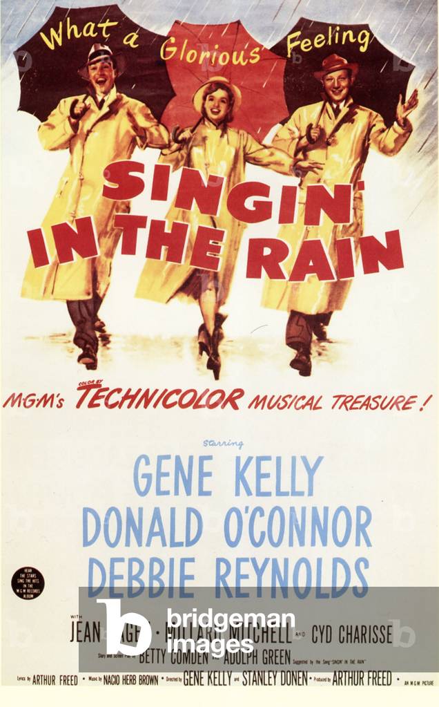 Singing In The Rain, Film poster, USA, 1952