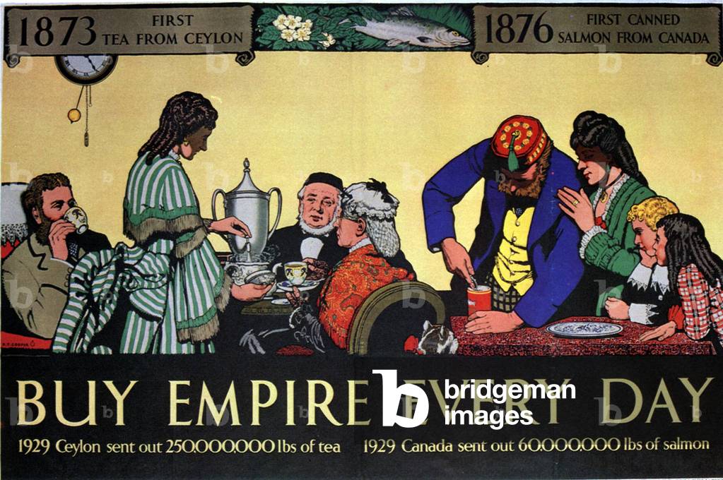 Empire Tea, UK, 1930s (print)