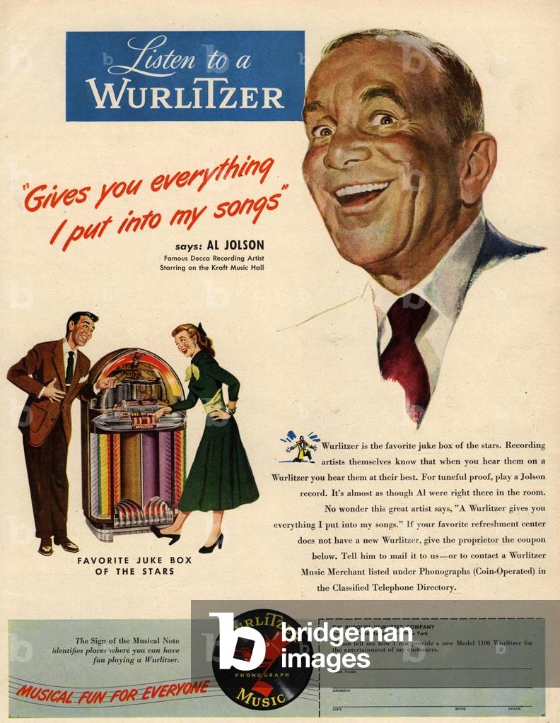 Wurlitzer, 1940s (print)