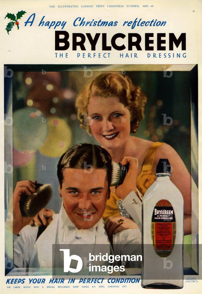 Brylcreem Magazine Advert, UK, 1930s