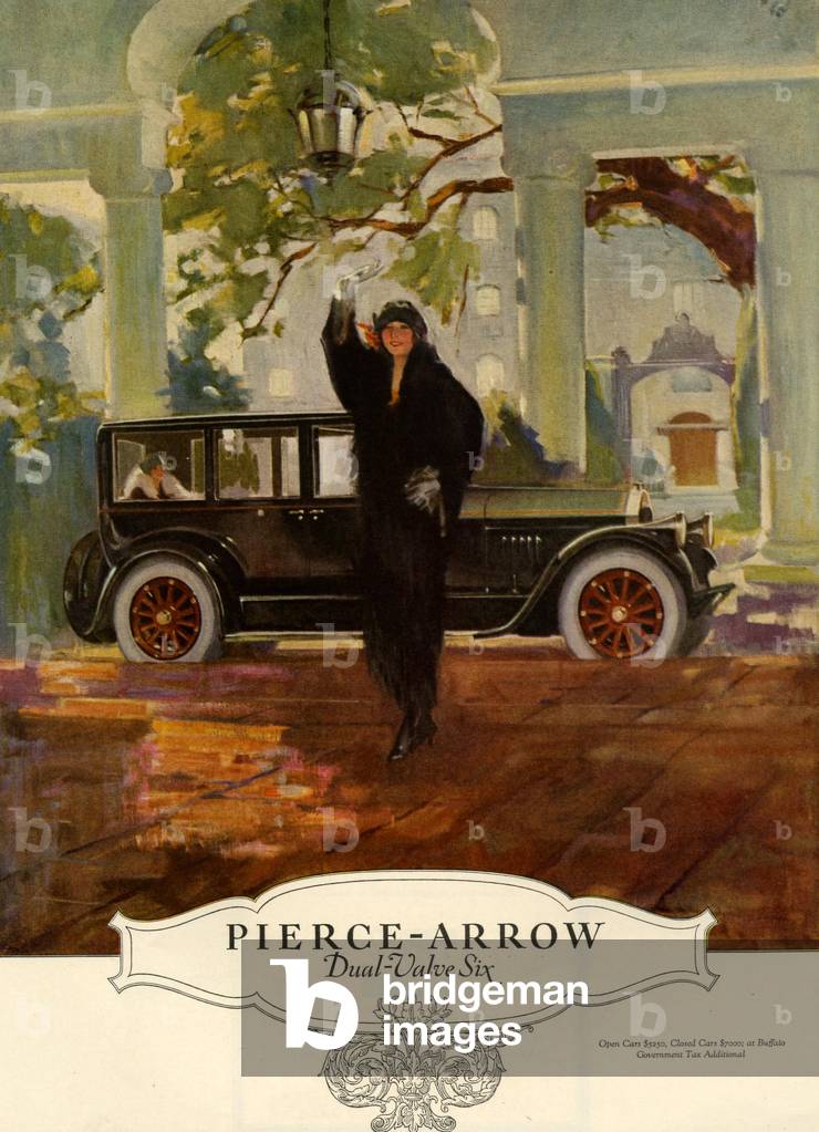 Pierce-Arrow Magazine, advert, USA, 1920s