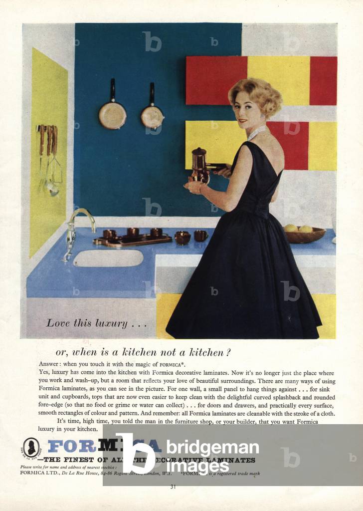 Cuisine, 1950s (print)