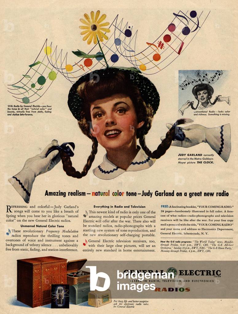 General Electric Magazine, advert, USA, 1940s