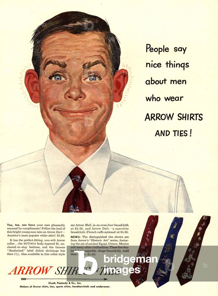Arrow Magazine, advert, USA, 1949